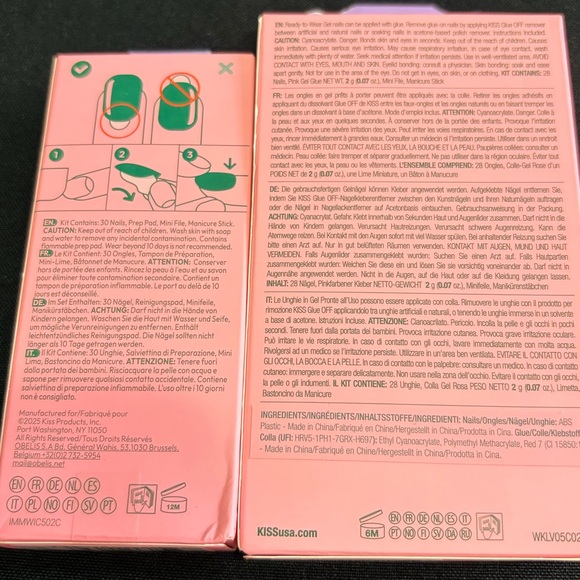 🌻 KISS x Wicked Nail Sets - Picture 4 of 5